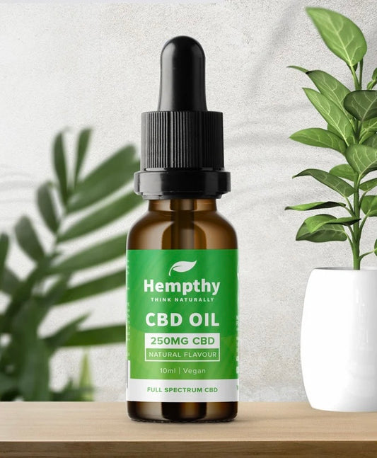 Hempthy | Full Spectrum CBD Oil | Natural Flavour | 1000mg