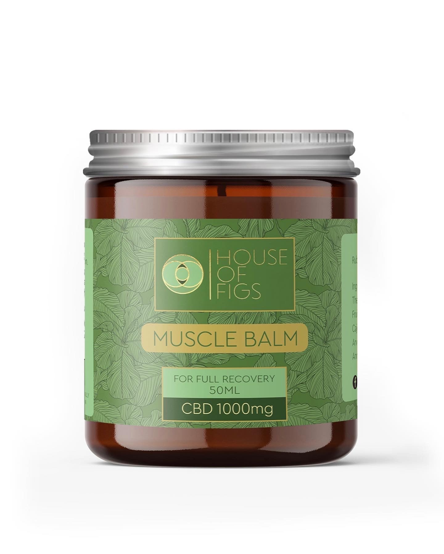 House of Figs CBD |Muscle  Balm 1000mg